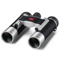 Бинокль Leica Ultravid 10x25 кожа, серебристый